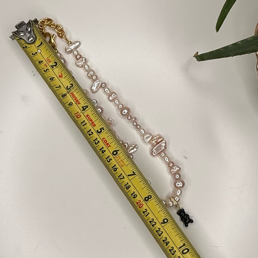 Joolz by Martha Calvo Bear It All Pearl Teddy Necklace MC Sold Out - Picture 10 of 10